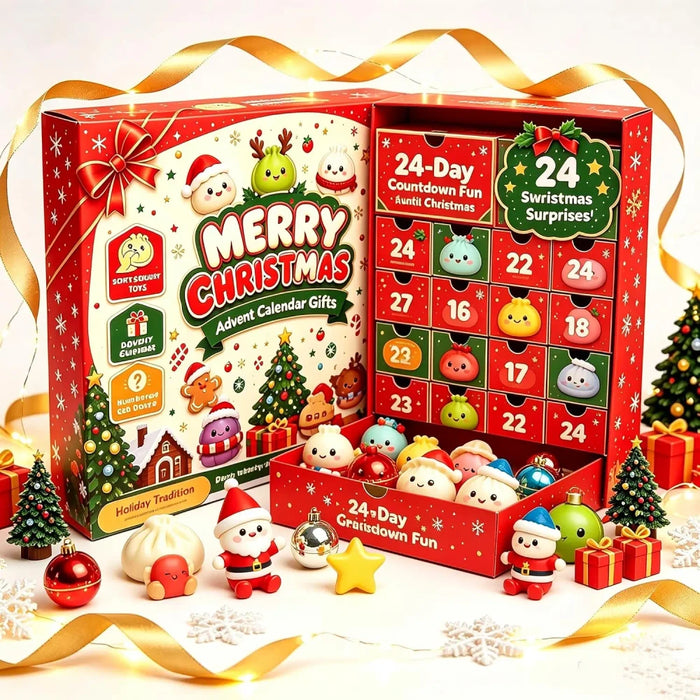 24-Day Dumpling Squishy Advent Calendar