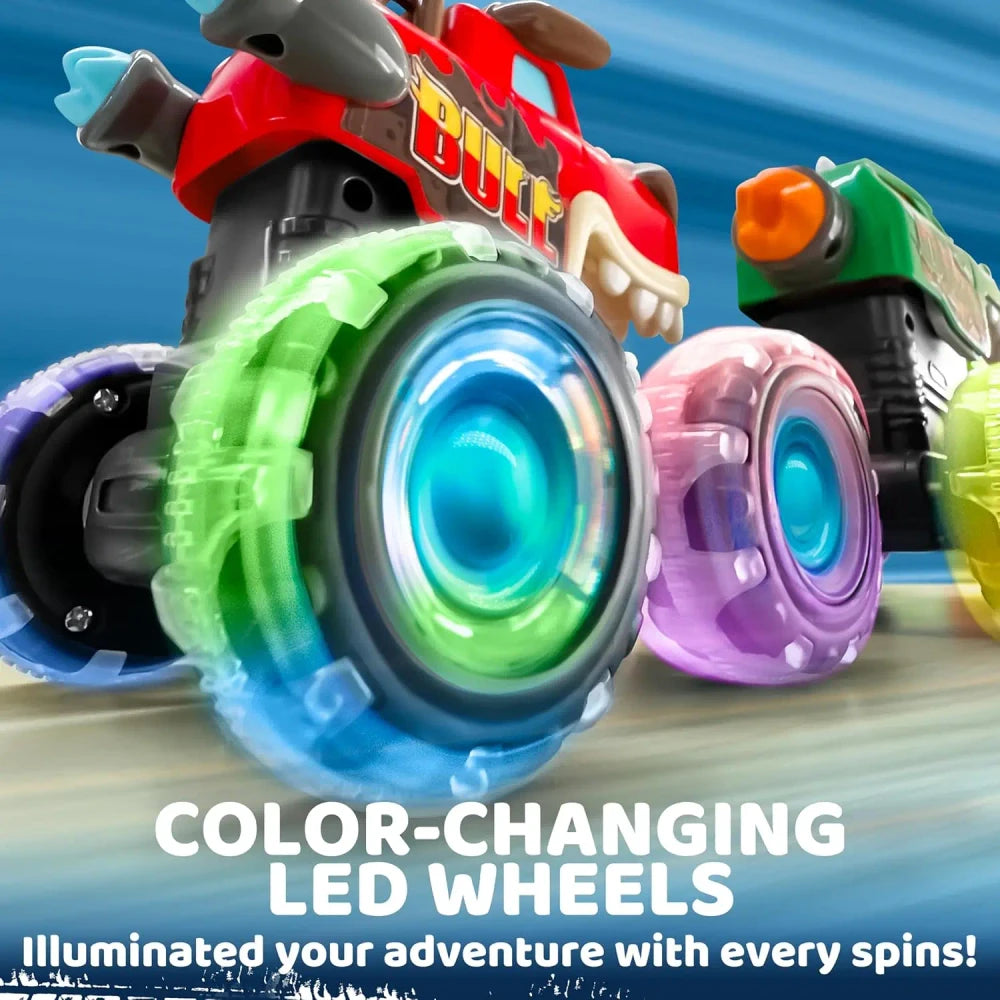 Light-up animal monster trucks 3 pack, photo 2