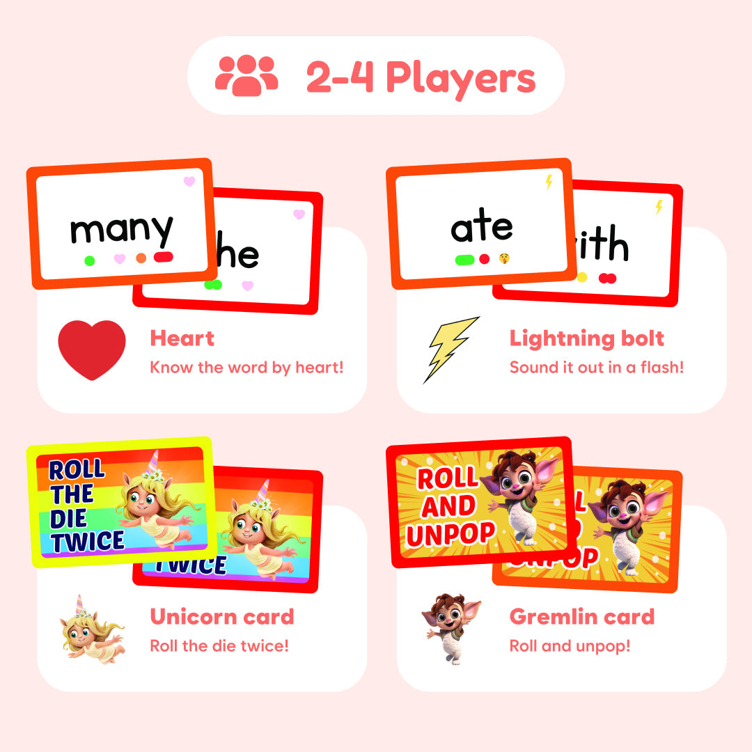 Fidget Game Sight Words Edition reading game, photo 3