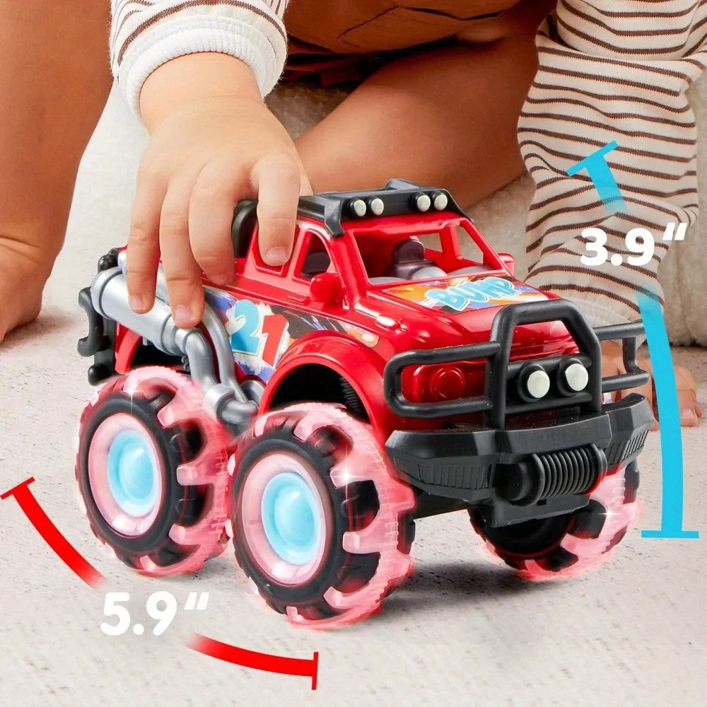 Light-up toddler monster trucks 3 pack, photo 2